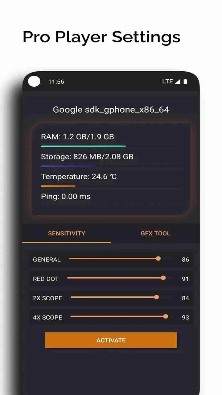 H4X Macro Game Booster Pro screenshot 1